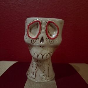 Skull Ceramic Cup / Tiki mug decor